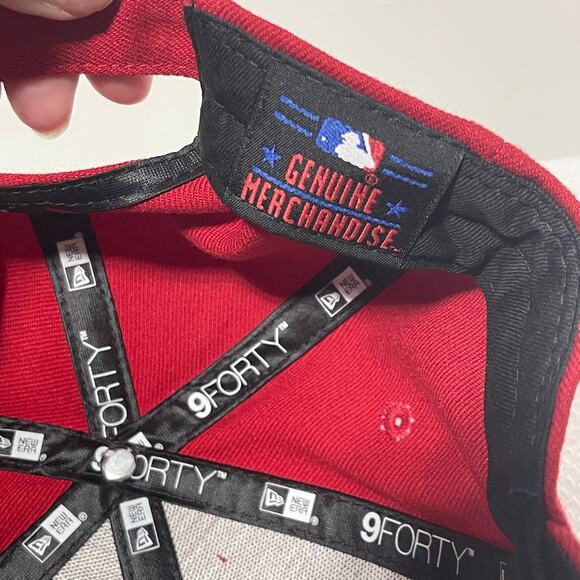 St. Louis Cardinals Baseball Hat New Era 9Forty Strapback Adjustable Cap MLB NWT - Picture 6 of 9
